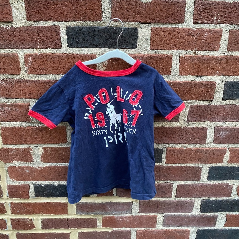 Polo by Ralph Lauren Navy Kids Shirt